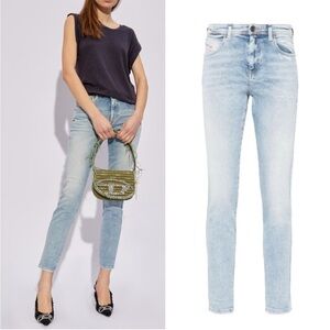 Diesel Babhila mid-rise jeans